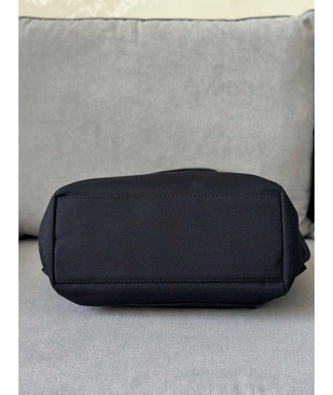 GIVENCHY Черная тканевая сумка тоут, фото 6