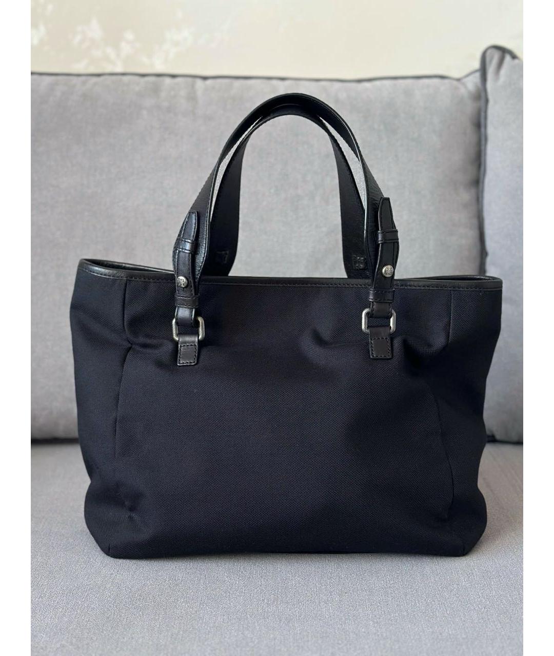 GIVENCHY Черная тканевая сумка тоут, фото 4