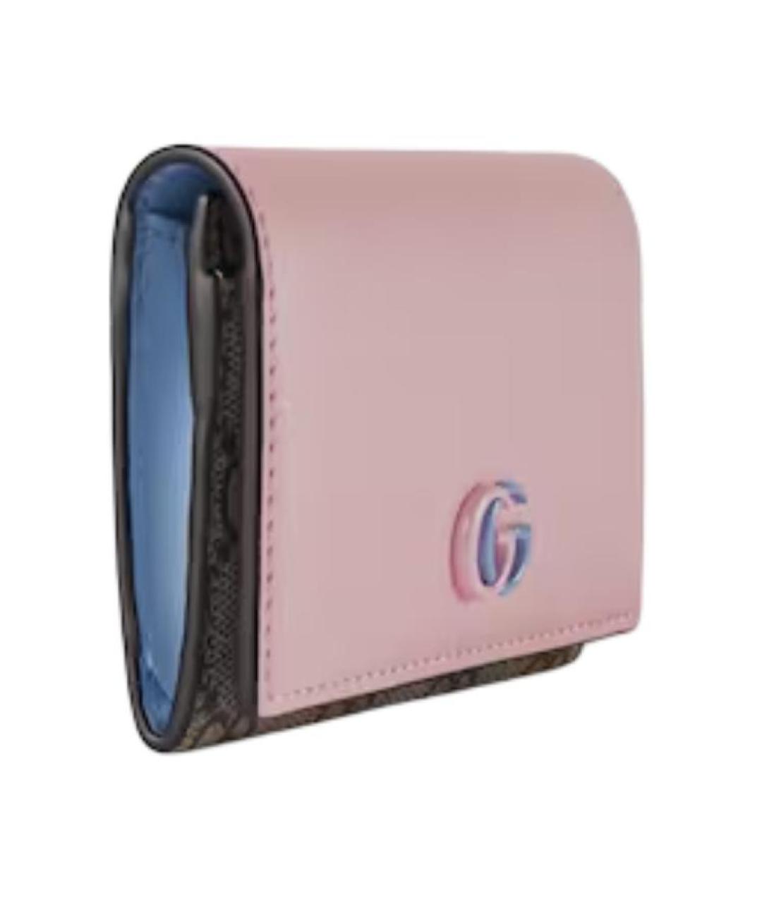 GUCCI Розовый кошелек, фото 2