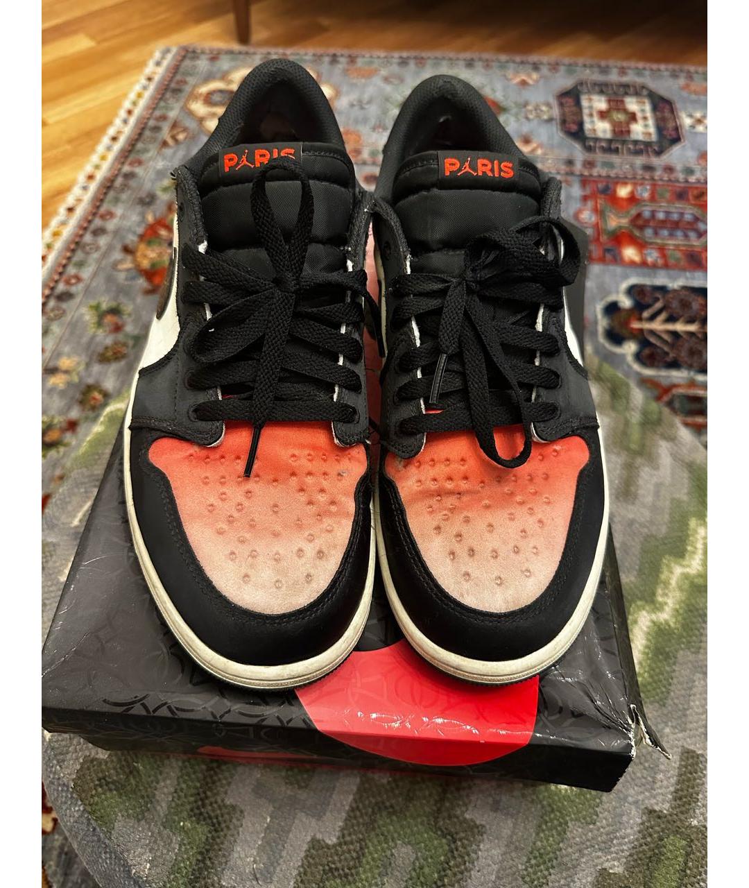 JORDAN Мульти кожаные низкие кроссовки / кеды, фото 2