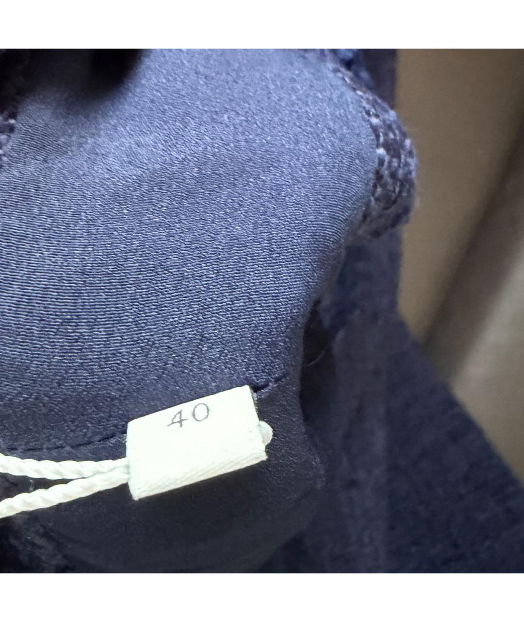 SANDRO Темно-синее платье, фото 7