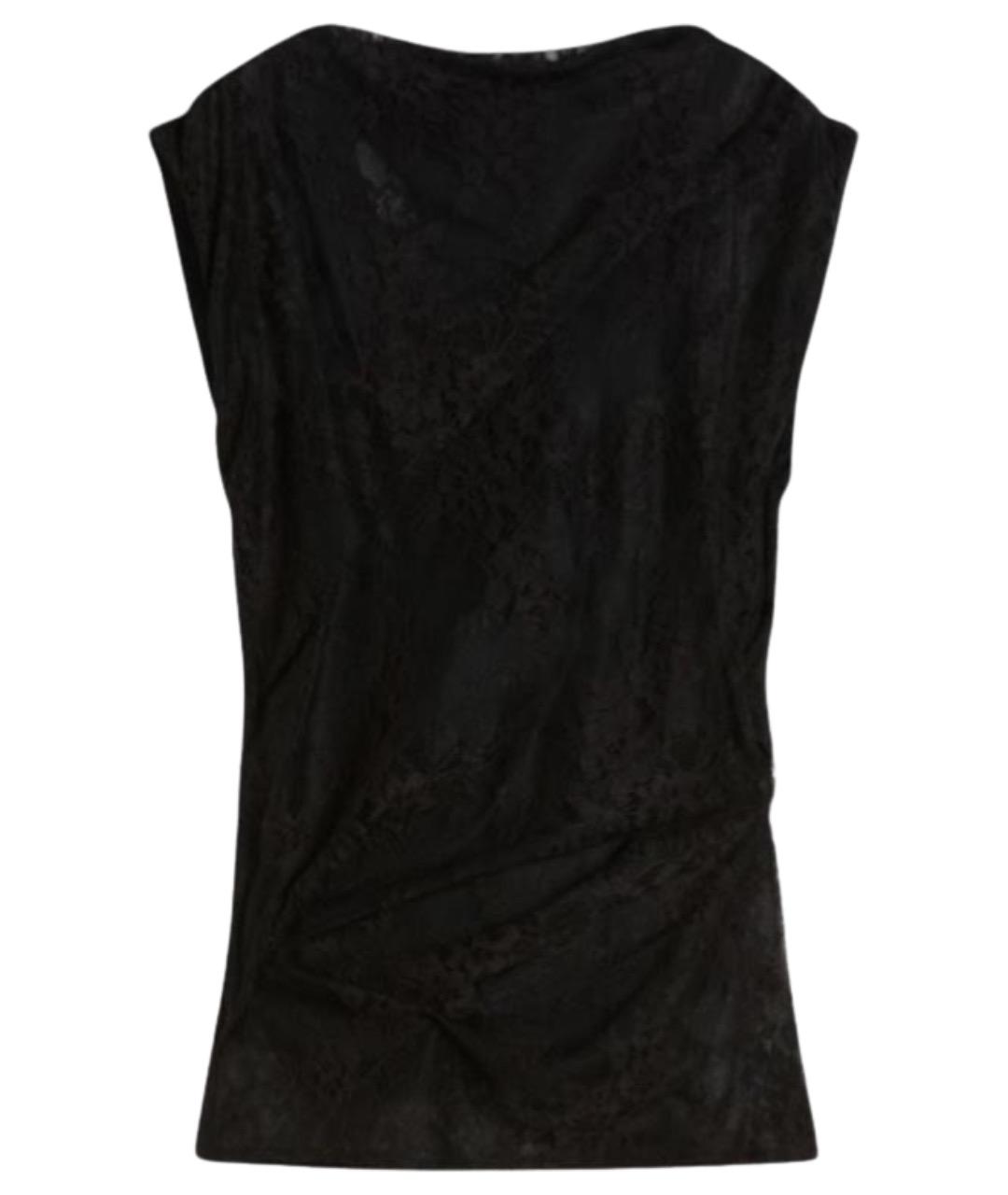 SPORTMAX Черная майка, фото 1