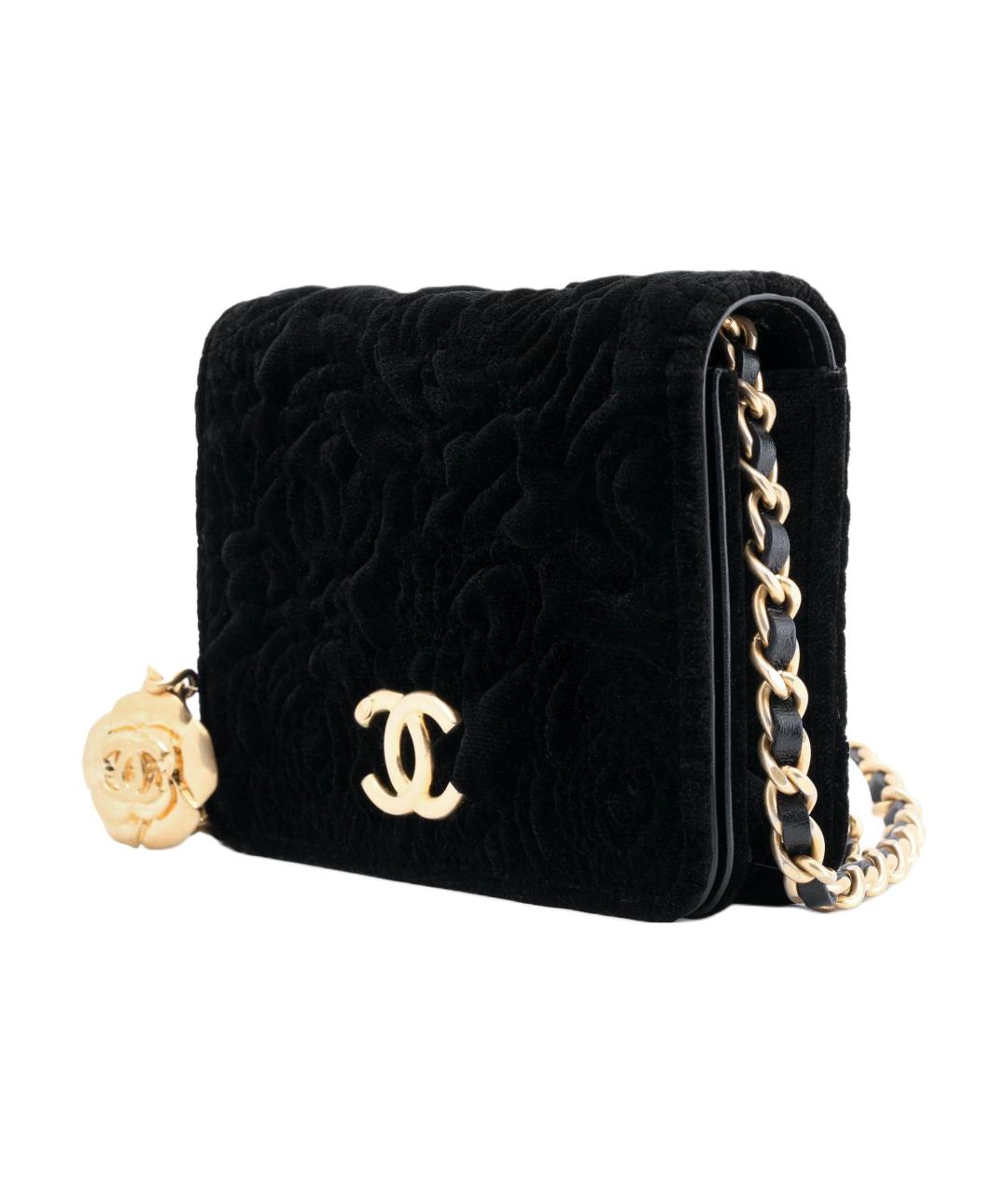 CHANEL Черный кошелек, фото 3