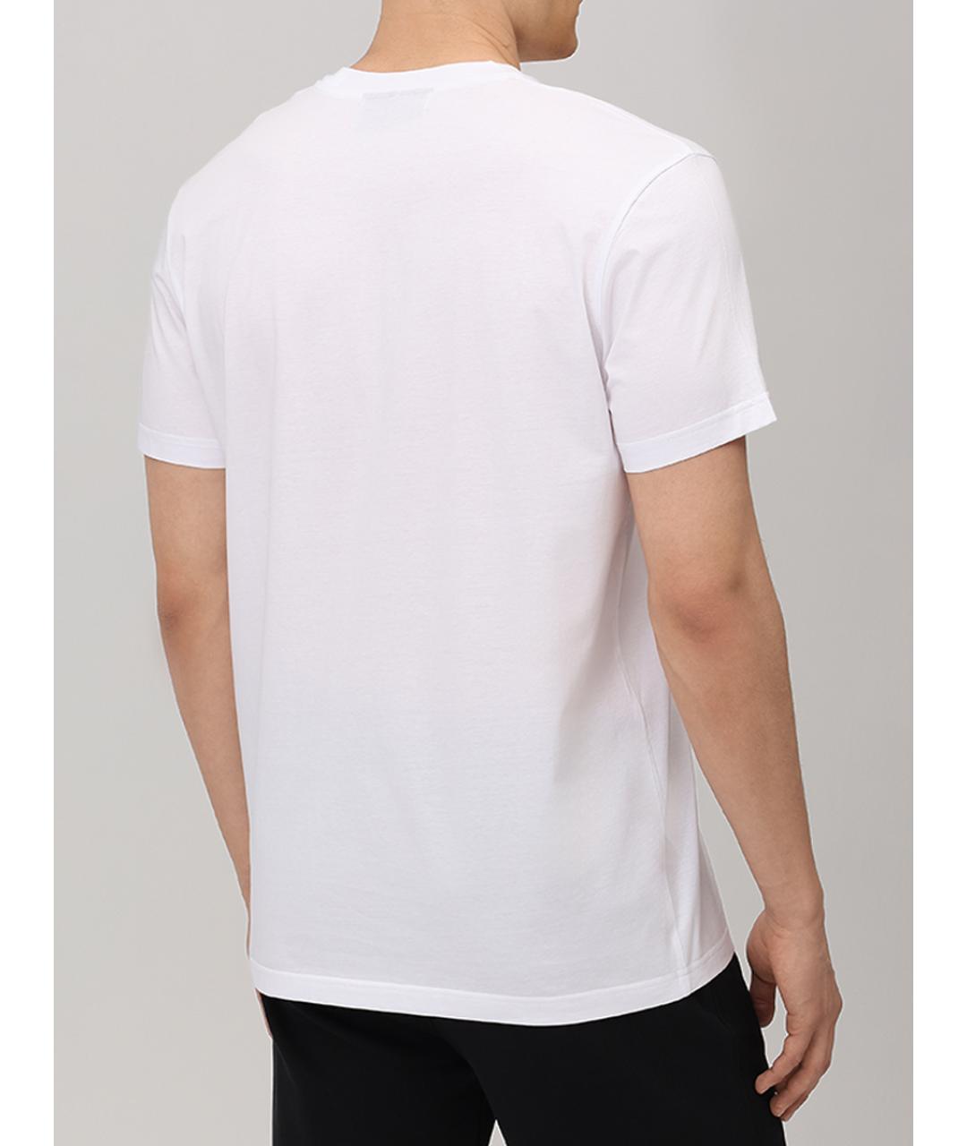 PHILIPP PLEIN Белая хлопковая футболка, фото 3