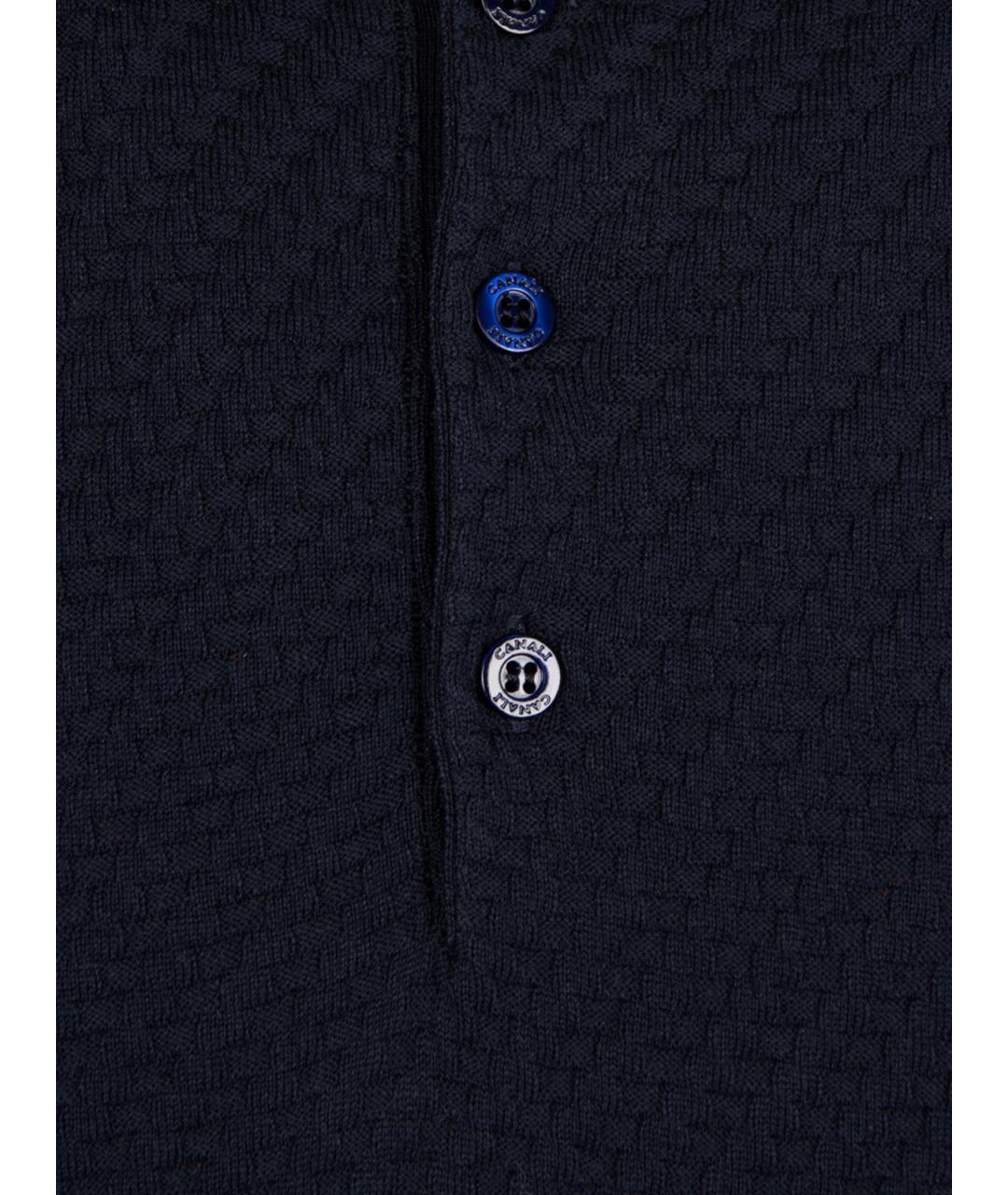 CANALI Хлопковое поло с коротким рукавом, фото 3