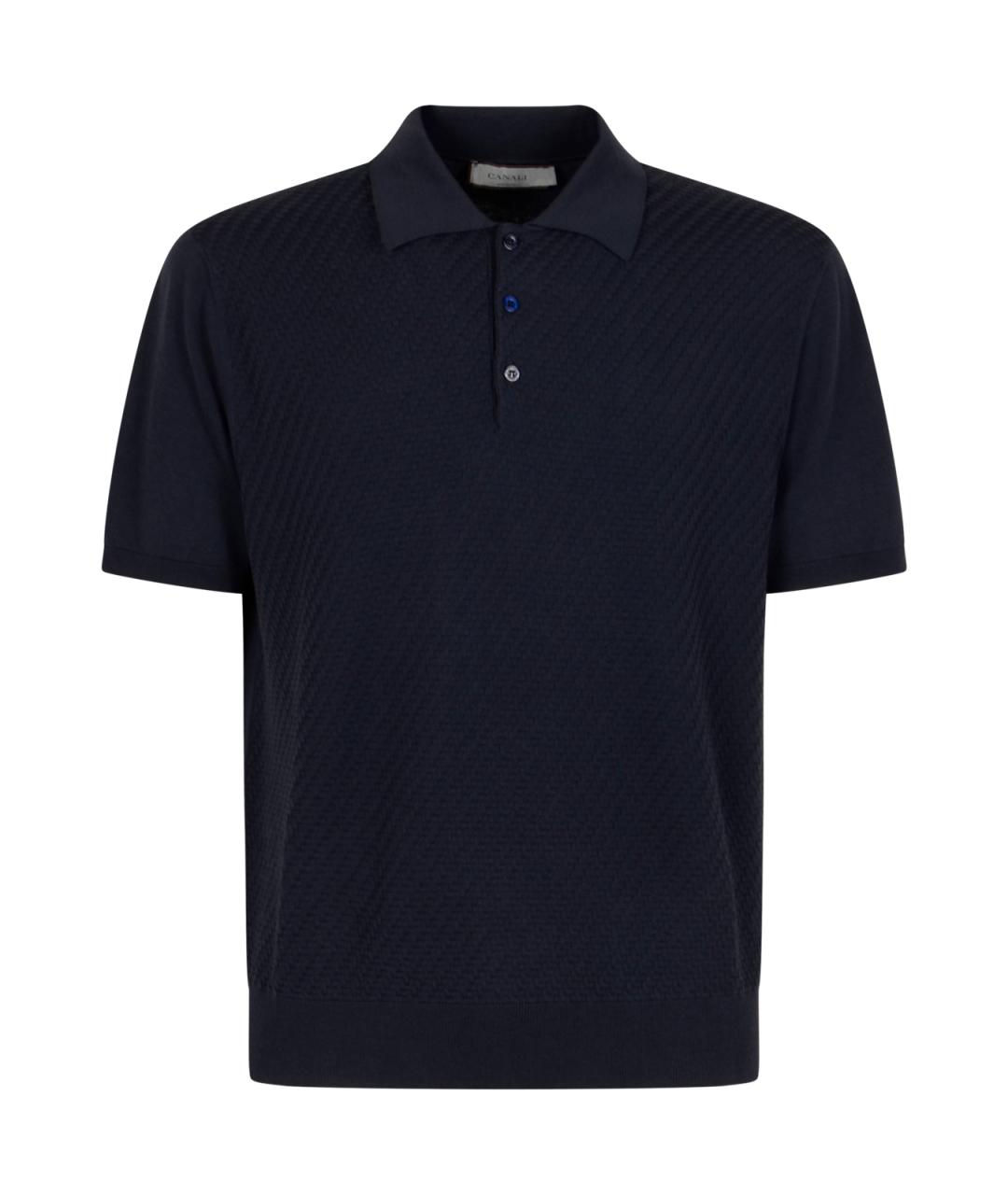 CANALI Хлопковое поло с коротким рукавом, фото 1