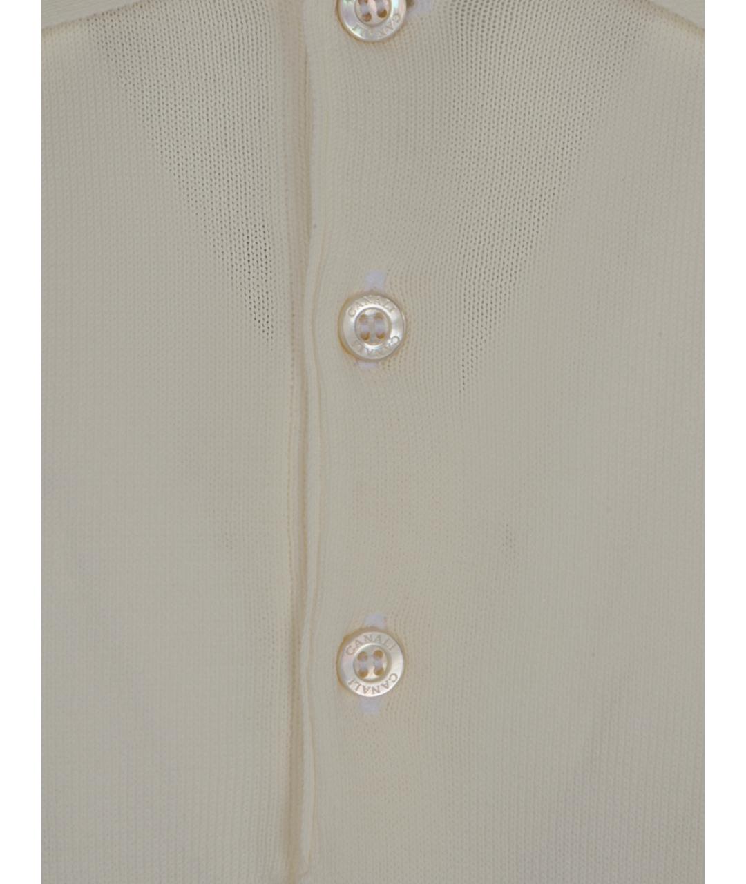 CANALI Хлопковое поло с коротким рукавом, фото 3