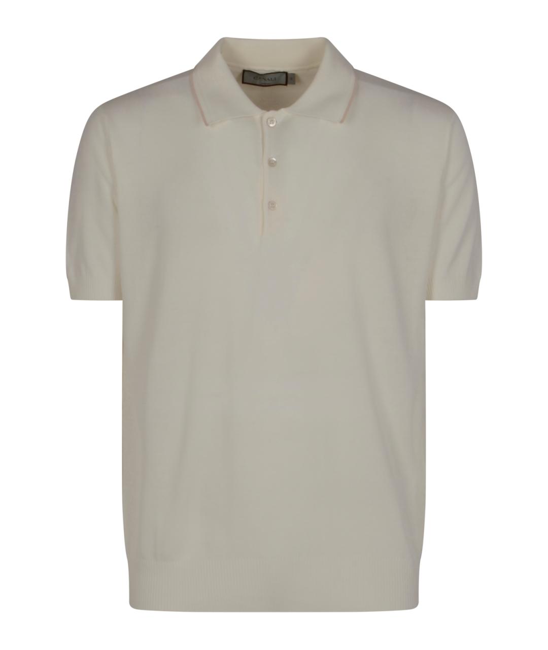 CANALI Хлопковое поло с коротким рукавом, фото 1