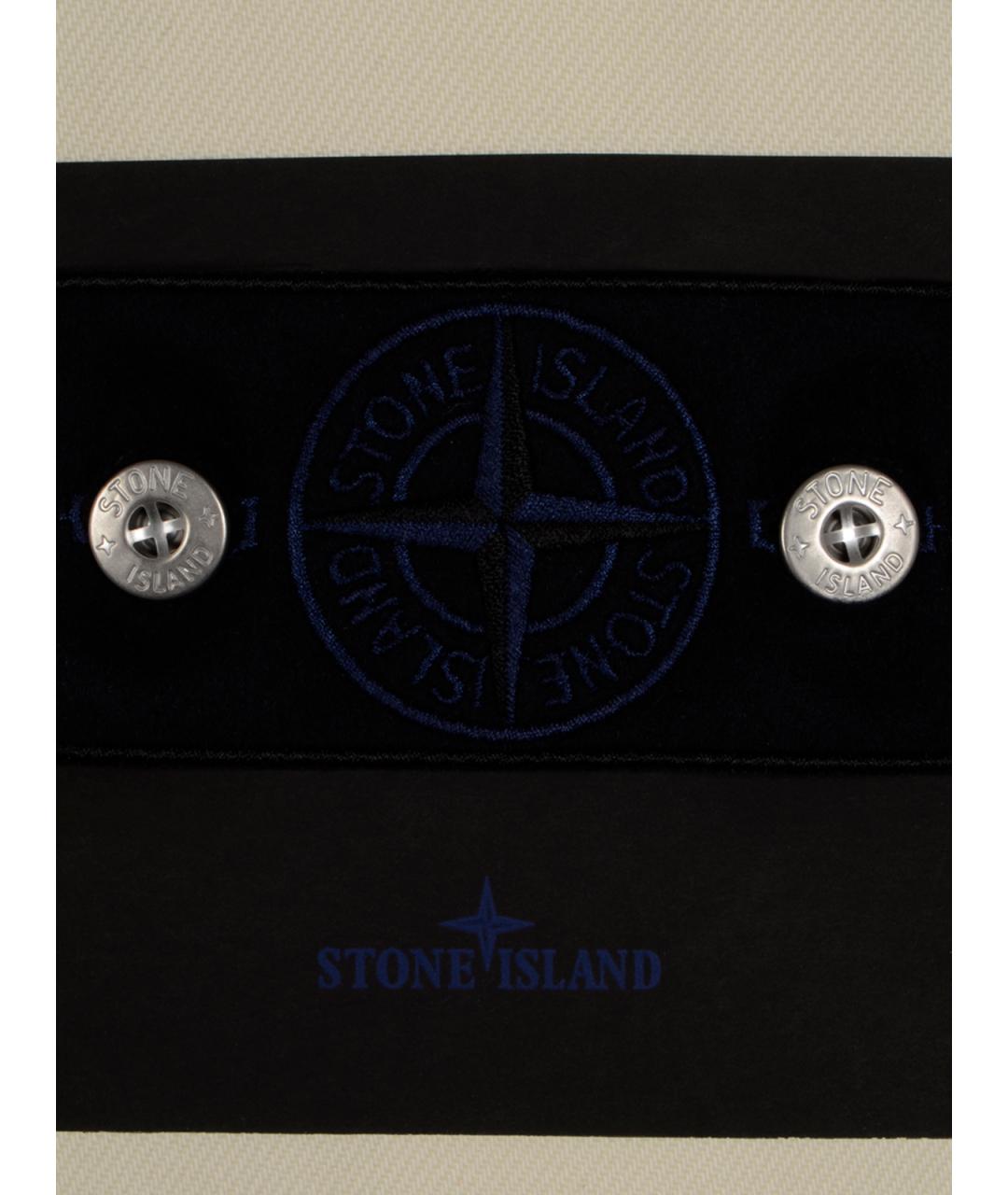 STONE ISLAND Белая хлопковая куртка, фото 3
