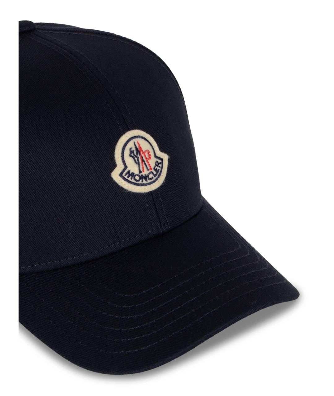 MONCLER Синяя хлопковая кепка/бейсболка, фото 4