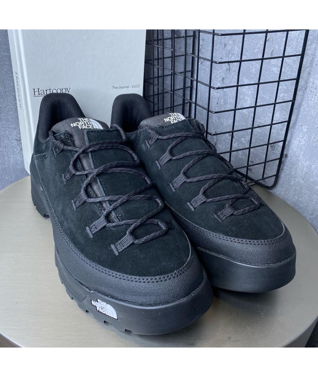 THE NORTH FACE Черные нубуковые низкие ботинки, фото 3