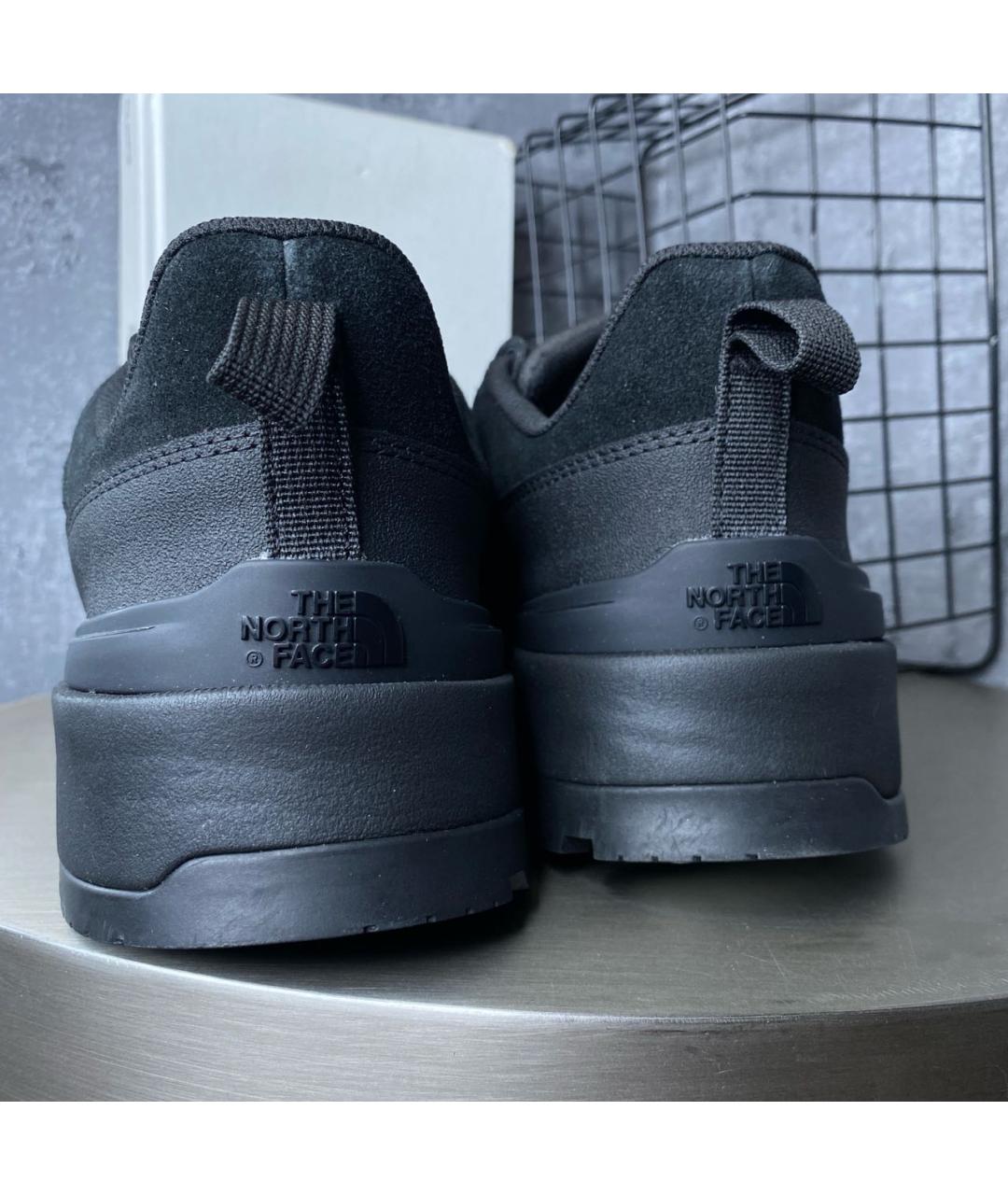THE NORTH FACE Черные нубуковые низкие ботинки, фото 5