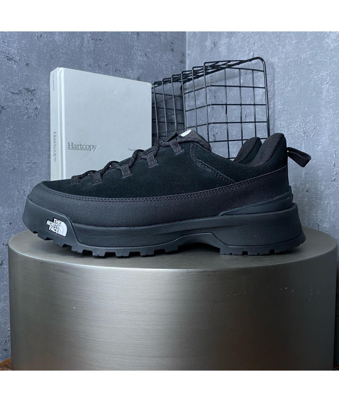 THE NORTH FACE Черные нубуковые низкие ботинки, фото 2