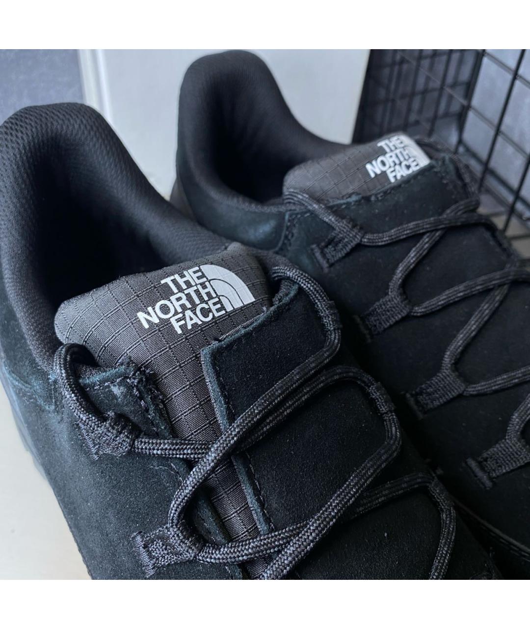 THE NORTH FACE Черные нубуковые низкие ботинки, фото 6