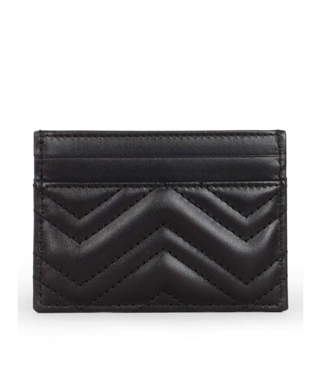 GUCCI Черный кожаный кардхолдер, фото 3