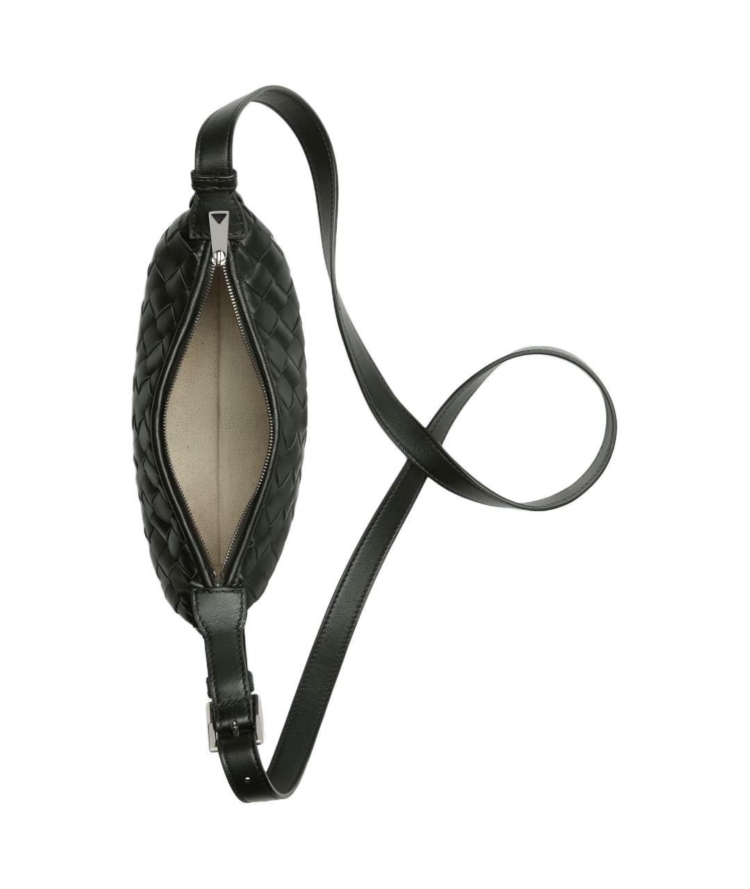 BOTTEGA VENETA Зеленая кожаная сумка на плечо, фото 2