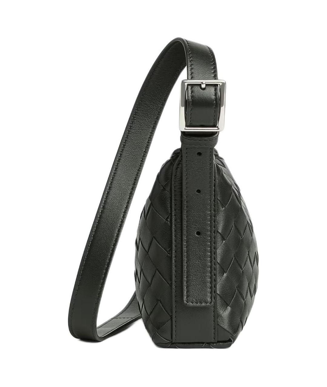 BOTTEGA VENETA Зеленая кожаная сумка на плечо, фото 3