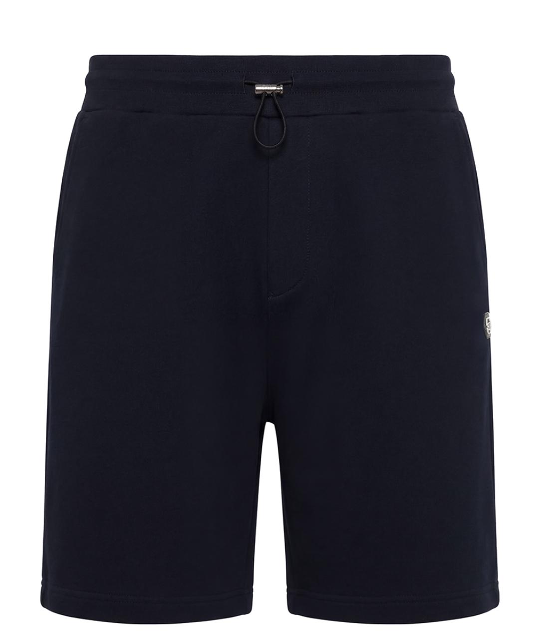 PHILIPP PLEIN Синие хлопковые шорты, фото 1