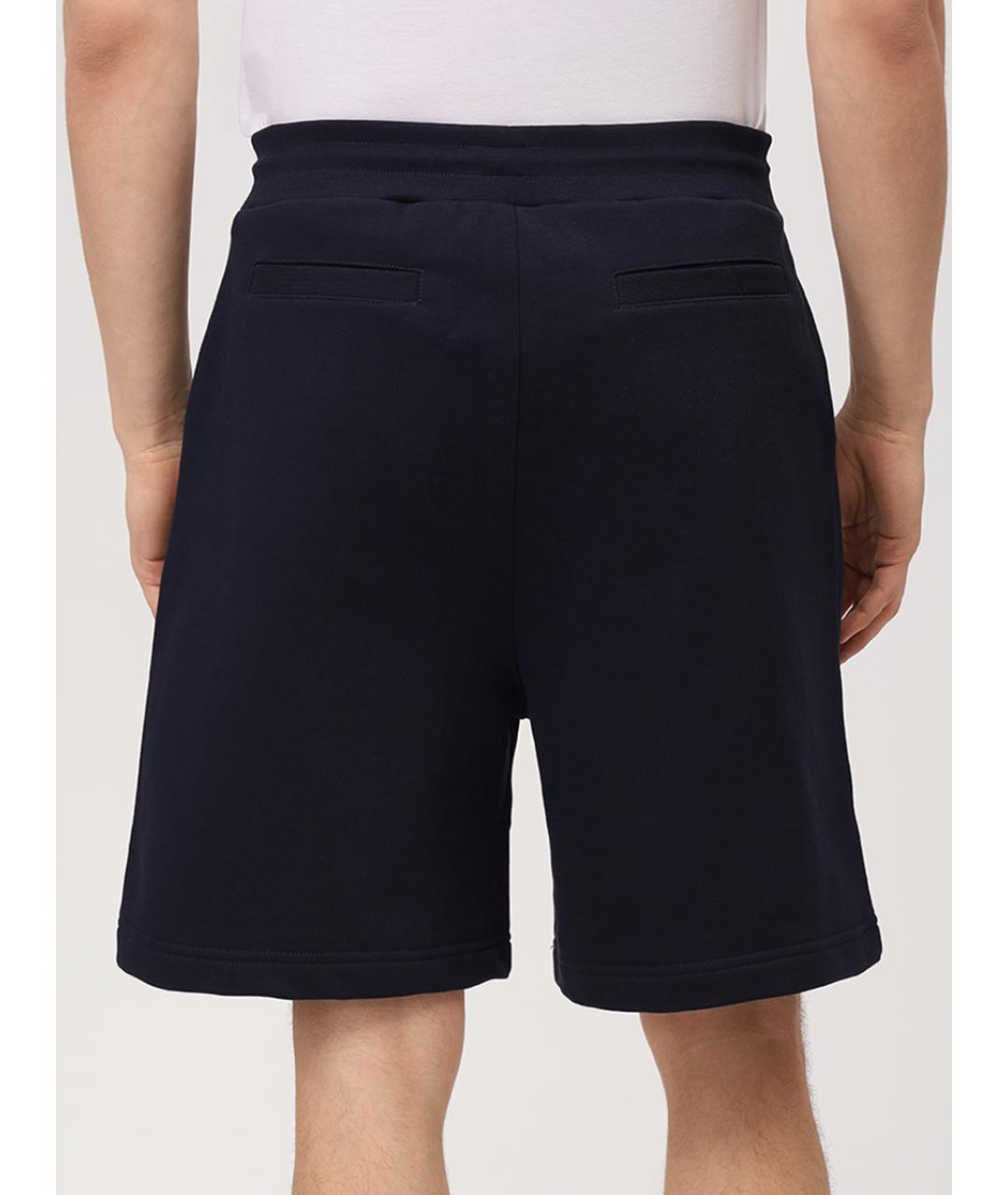 PHILIPP PLEIN Синие хлопковые шорты, фото 3