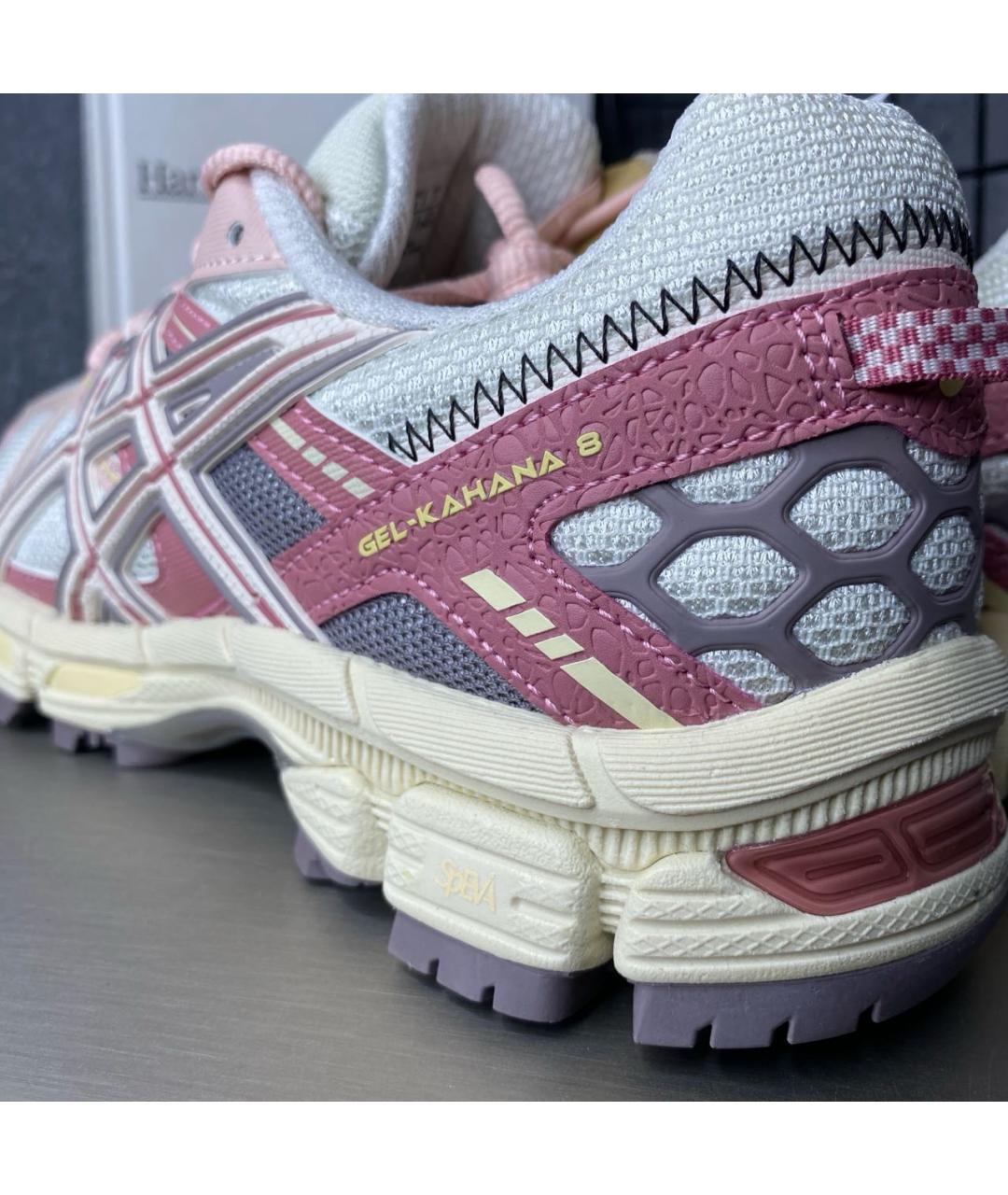 ASICS Розовые синтетические кроссовки, фото 4