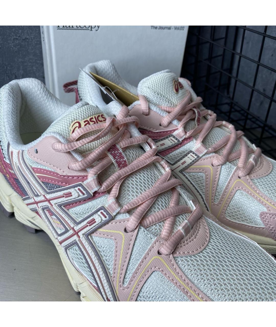 ASICS Розовые синтетические кроссовки, фото 6