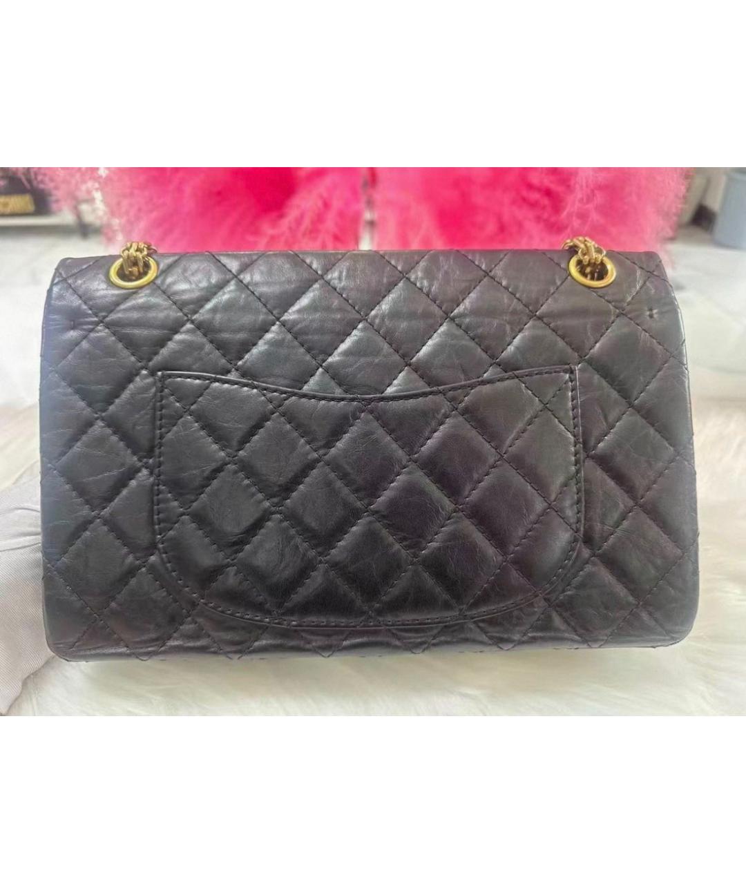 CHANEL Черная кожаная сумка через плечо, фото 3