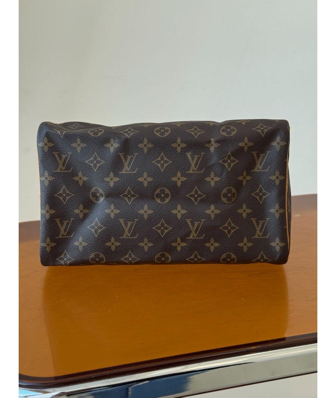 LOUIS VUITTON Коричневая сумка тоут, фото 6