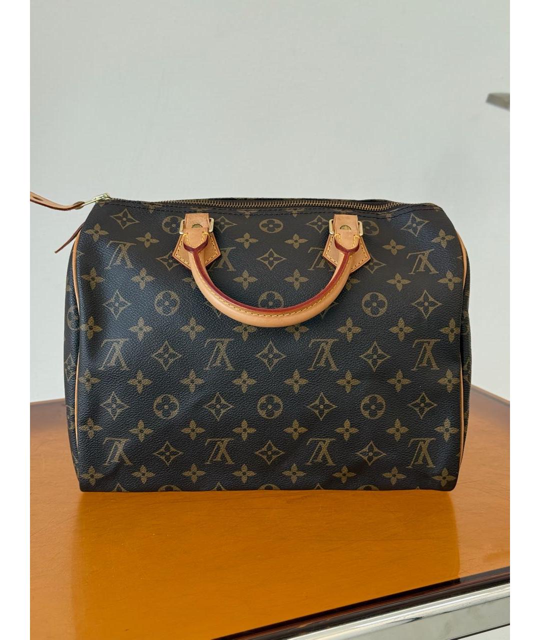 LOUIS VUITTON Коричневая сумка тоут, фото 2