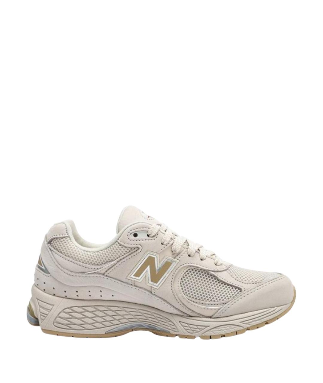 NEW BALANCE Бежевые замшевые кроссовки, фото 1