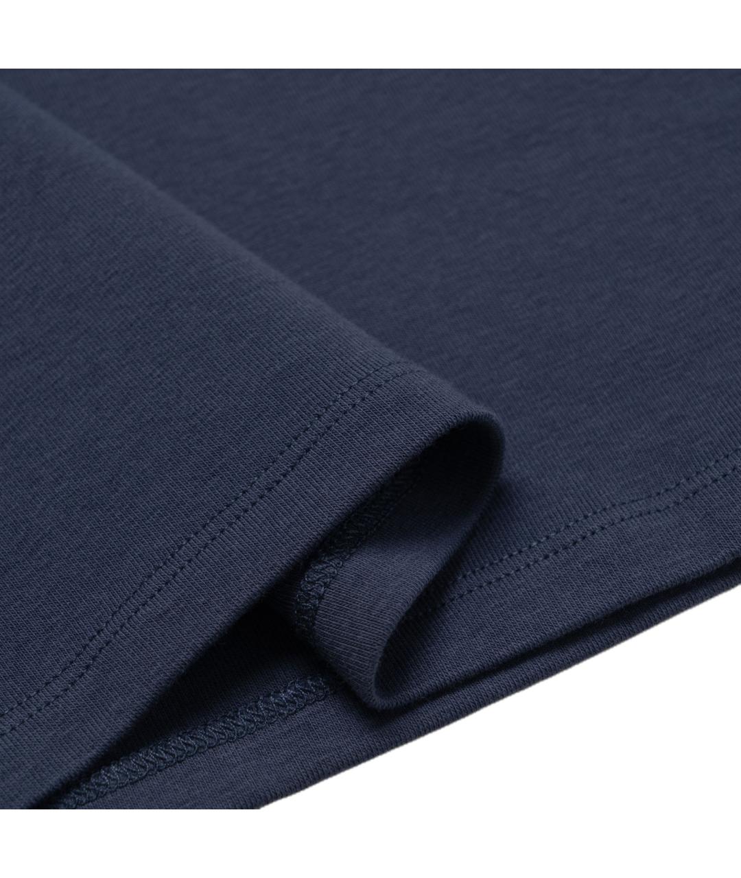 CELINE Темно-синяя футболка, фото 4