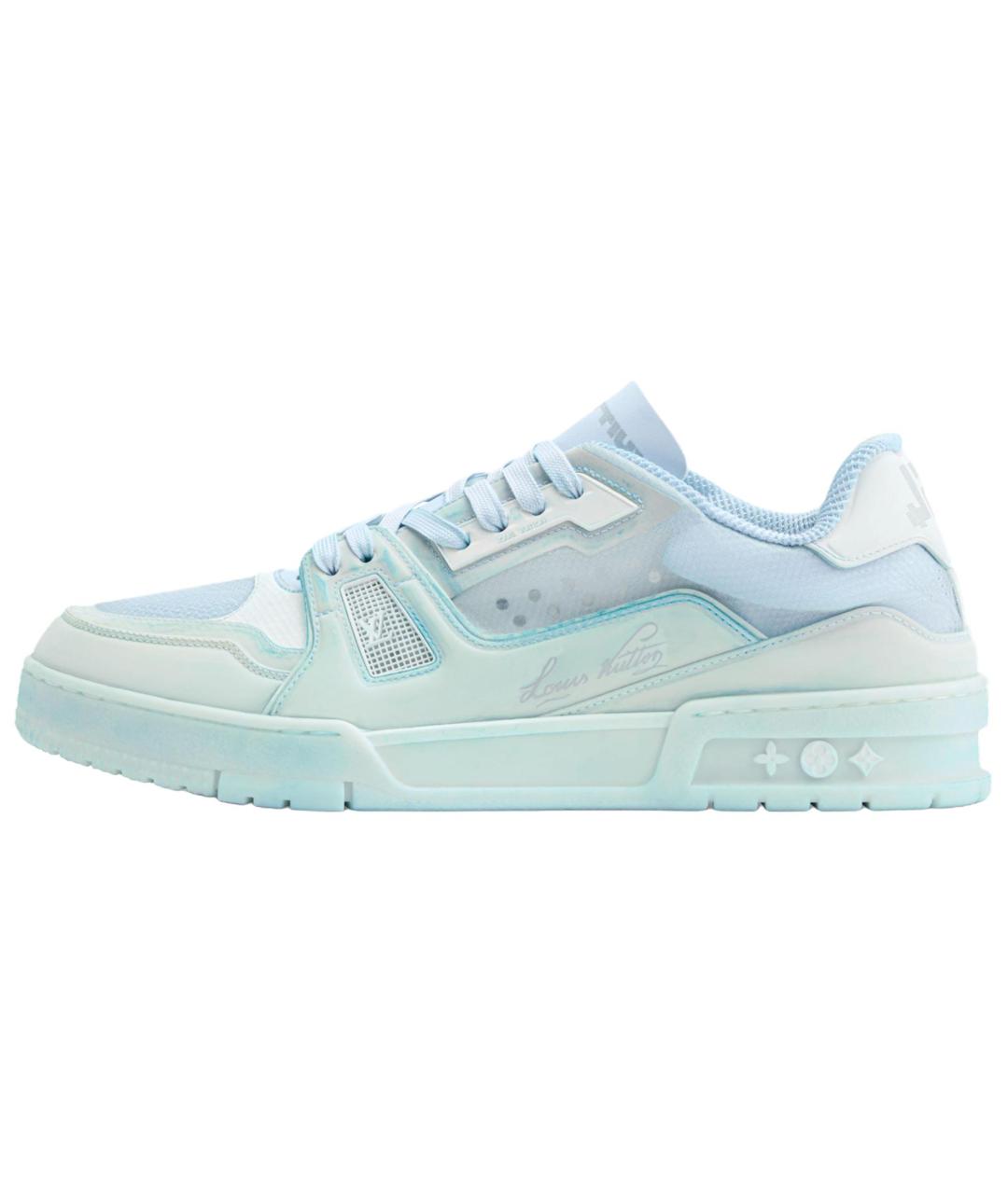 LOUIS VUITTON Голубые кеды, фото 2