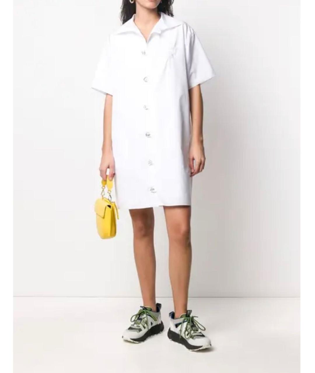 KENZO Белое хлопковое повседневное платье, фото 2