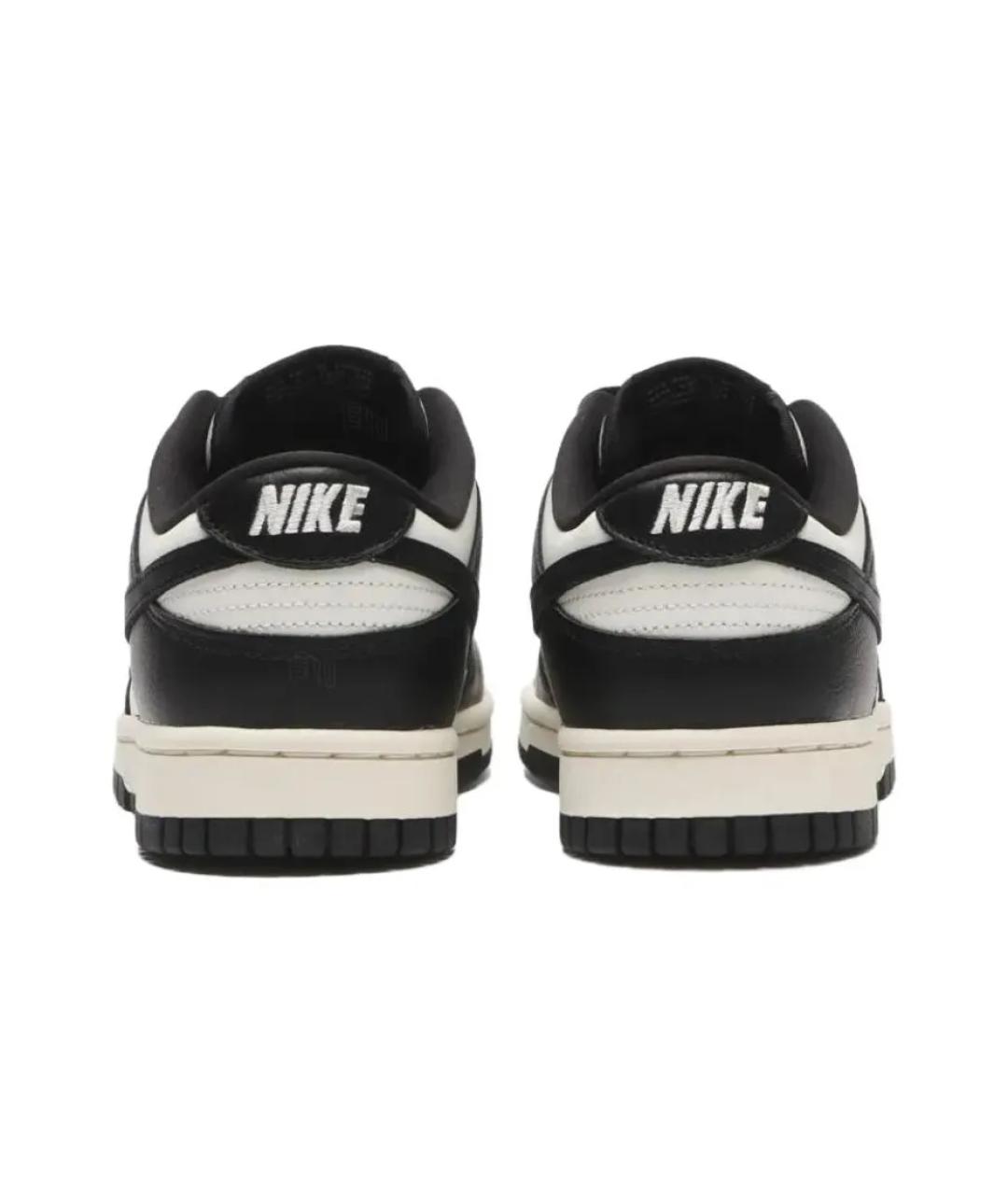 NIKE Черные кожаные кроссовки, фото 4