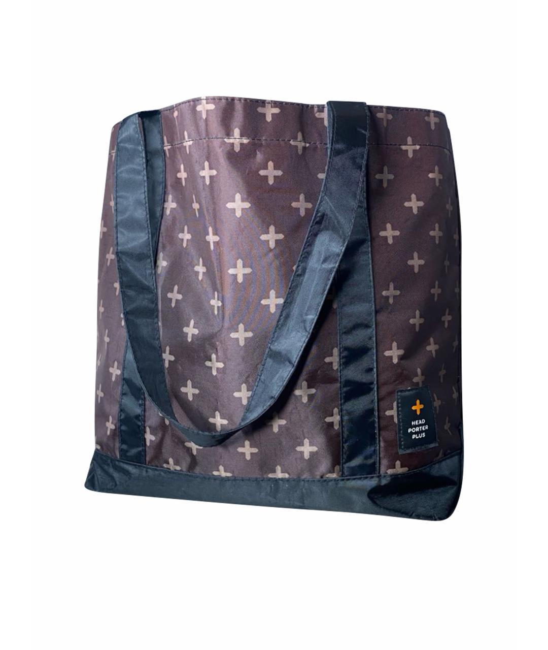 PORTER-YOSHIDA & CO. Бордовая сумка тоут, фото 9