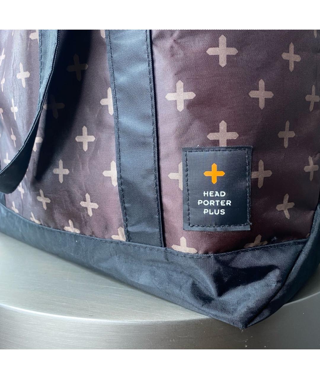 PORTER-YOSHIDA & CO. Бордовая сумка тоут, фото 4