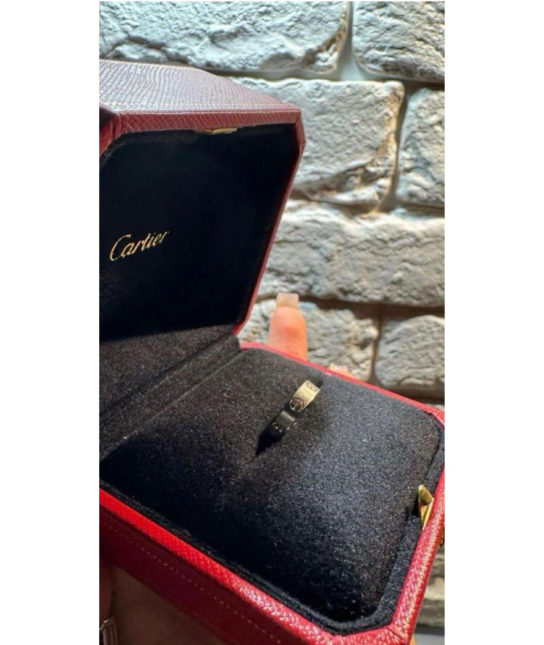 CARTIER Белое кольцо из белого золота, фото 3