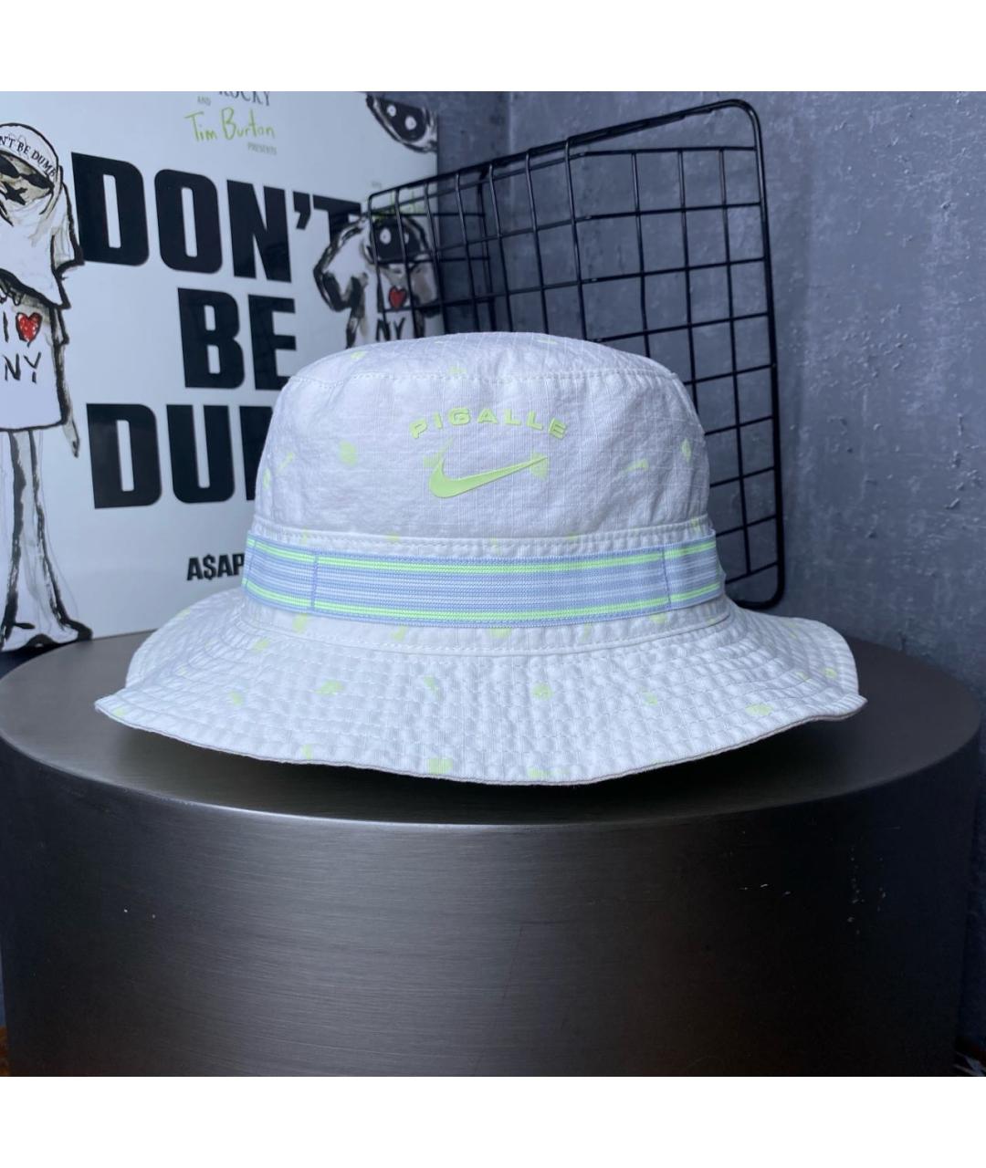 NIKE Белая синтетическая шляпа, фото 2