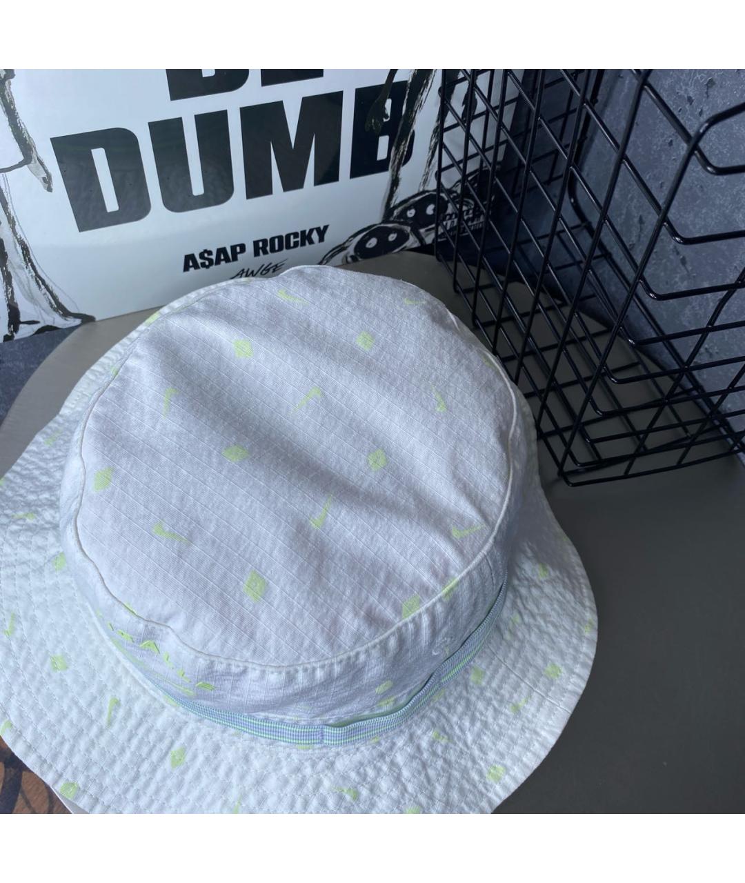 NIKE Белая синтетическая шляпа, фото 5