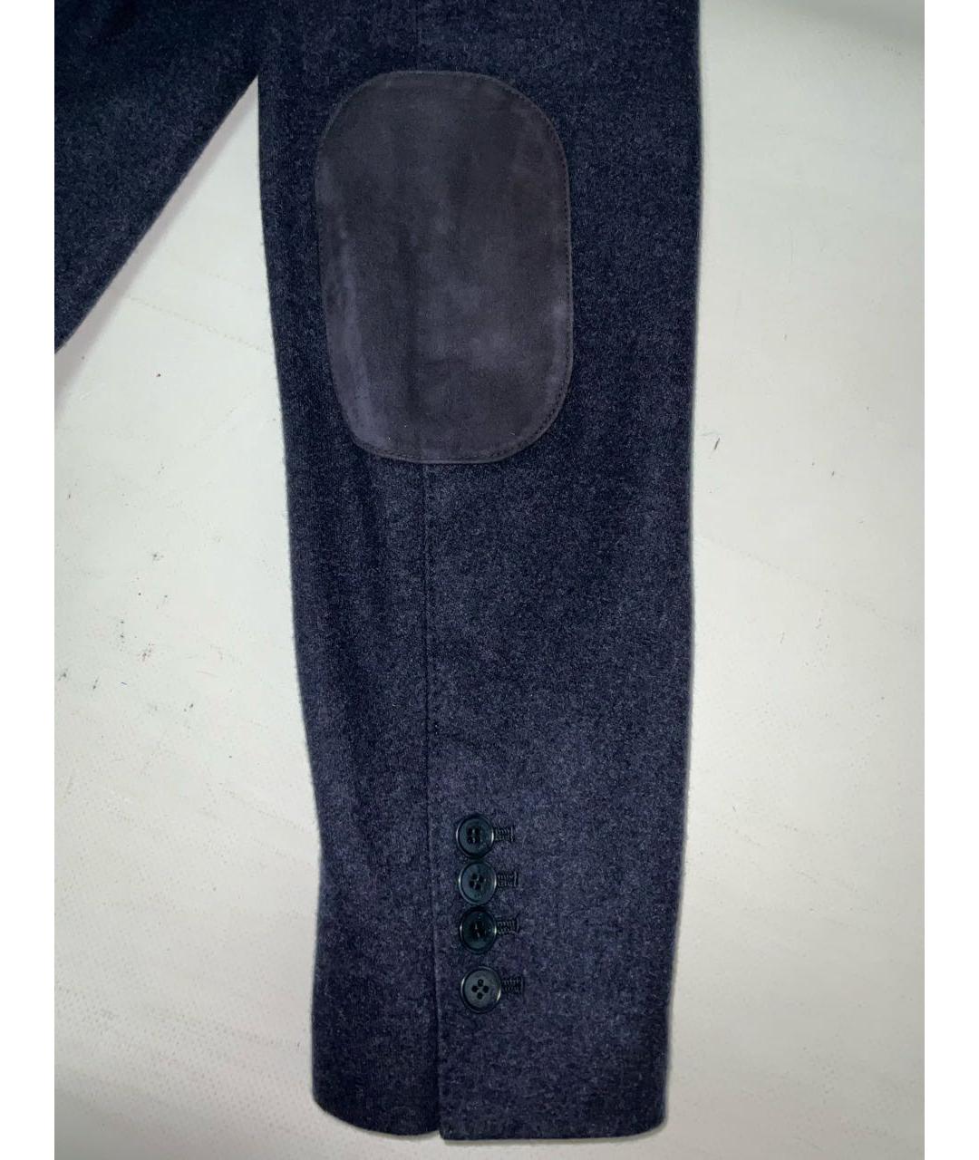 LORO PIANA Синий кашемировый пиджак, фото 5