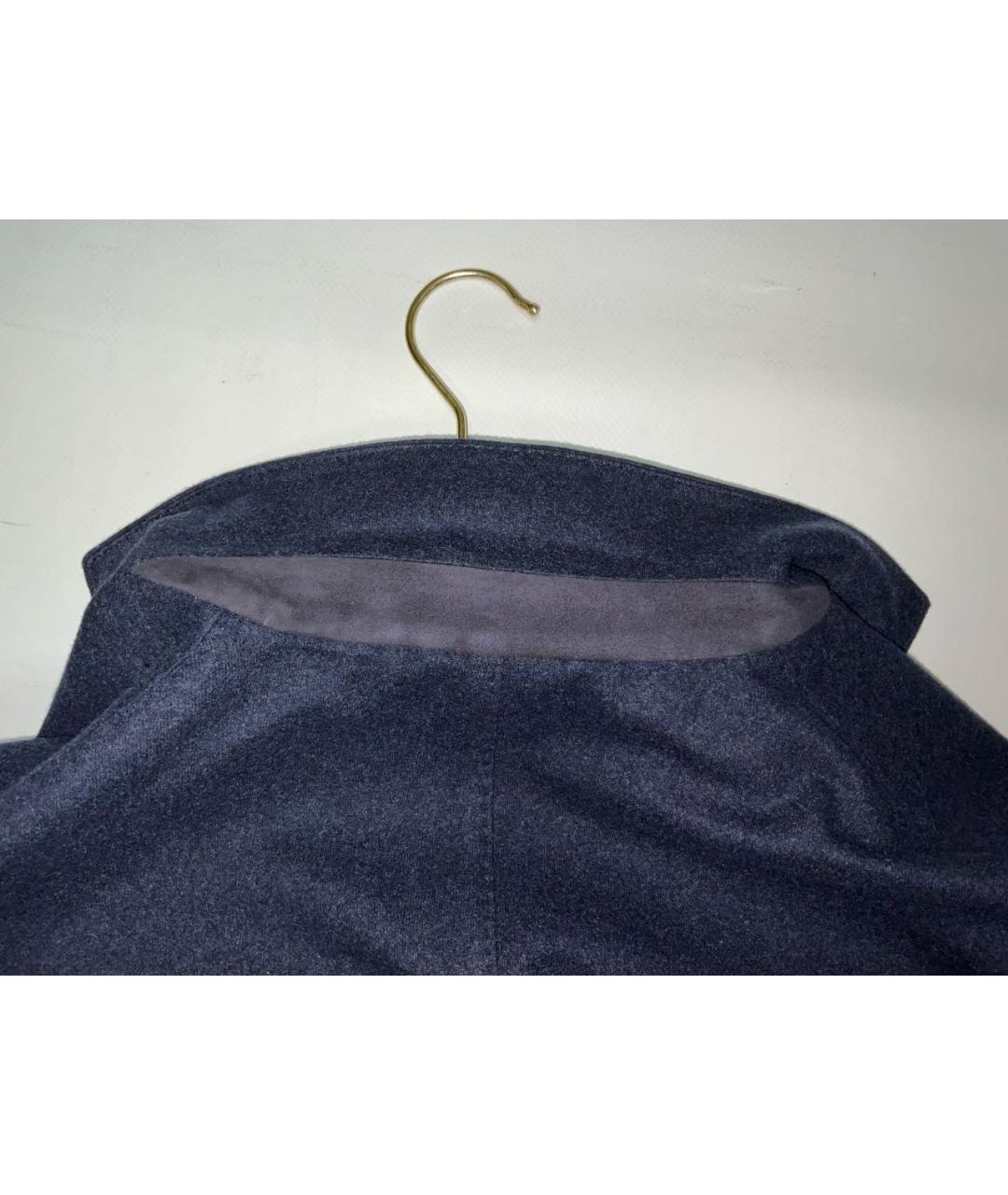 LORO PIANA Синий кашемировый пиджак, фото 6