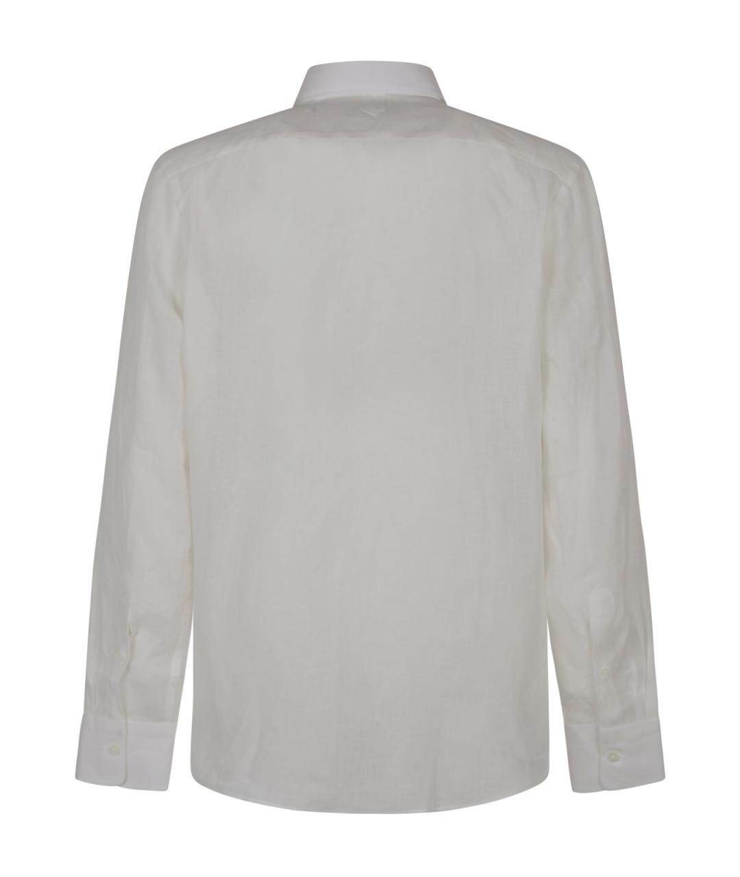 CANALI Льняная классическая рубашка, фото 2