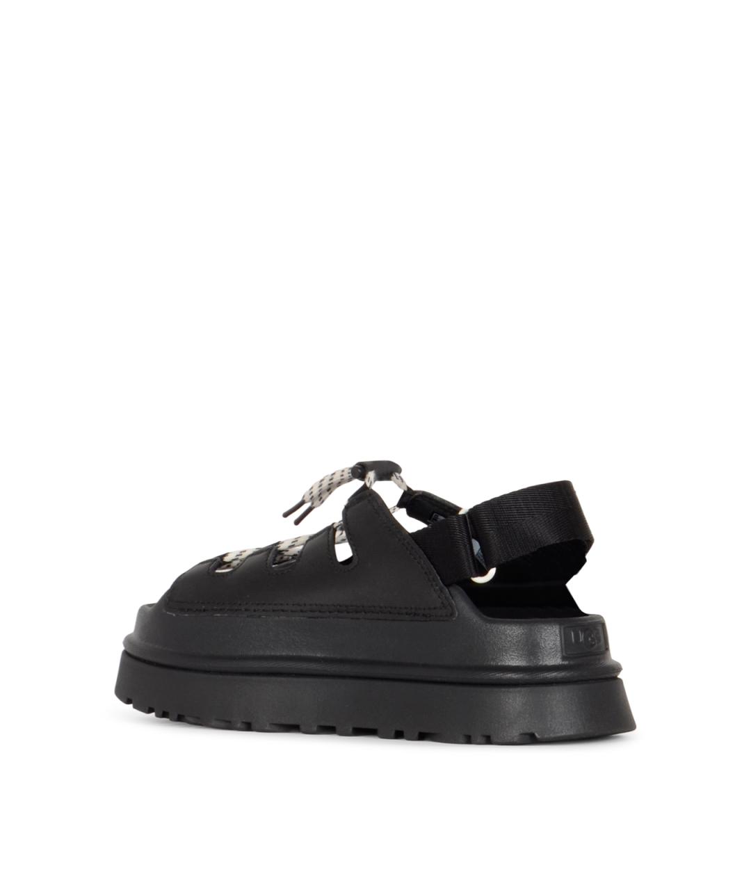 UGG AUSTRALIA Черные сандалии, фото 3