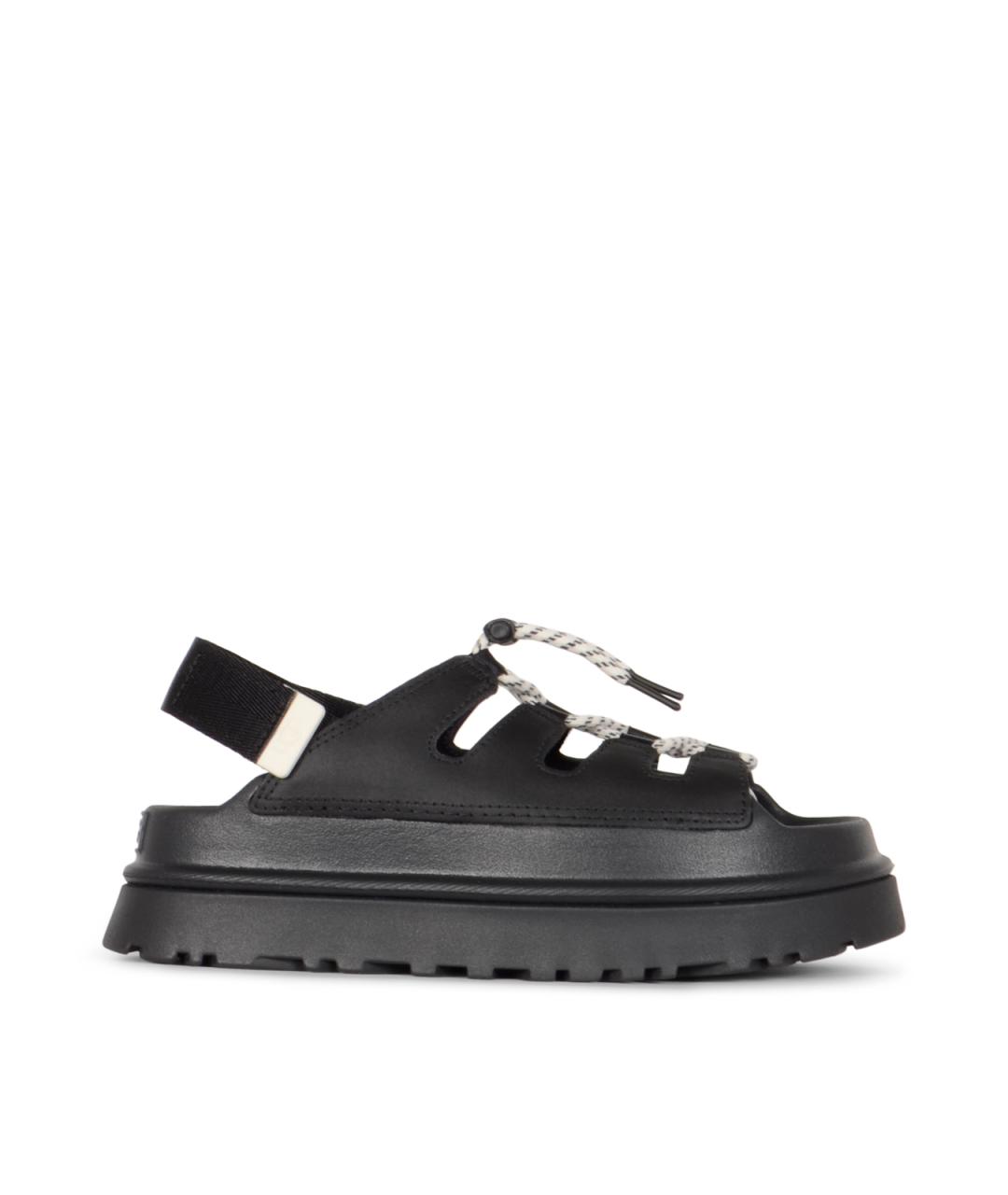 UGG AUSTRALIA Черные сандалии, фото 1