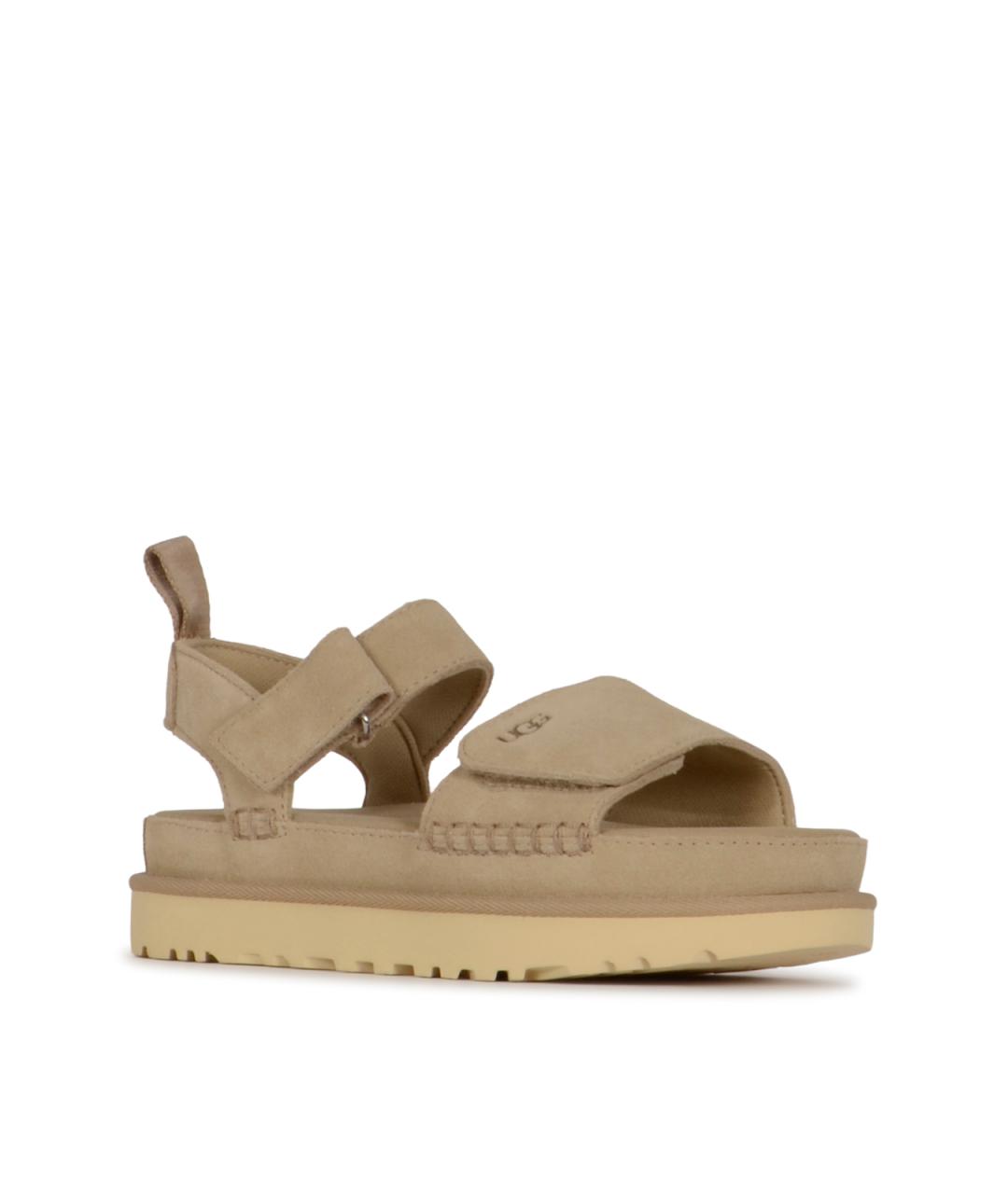 UGG AUSTRALIA Бежевые босоножки, фото 2