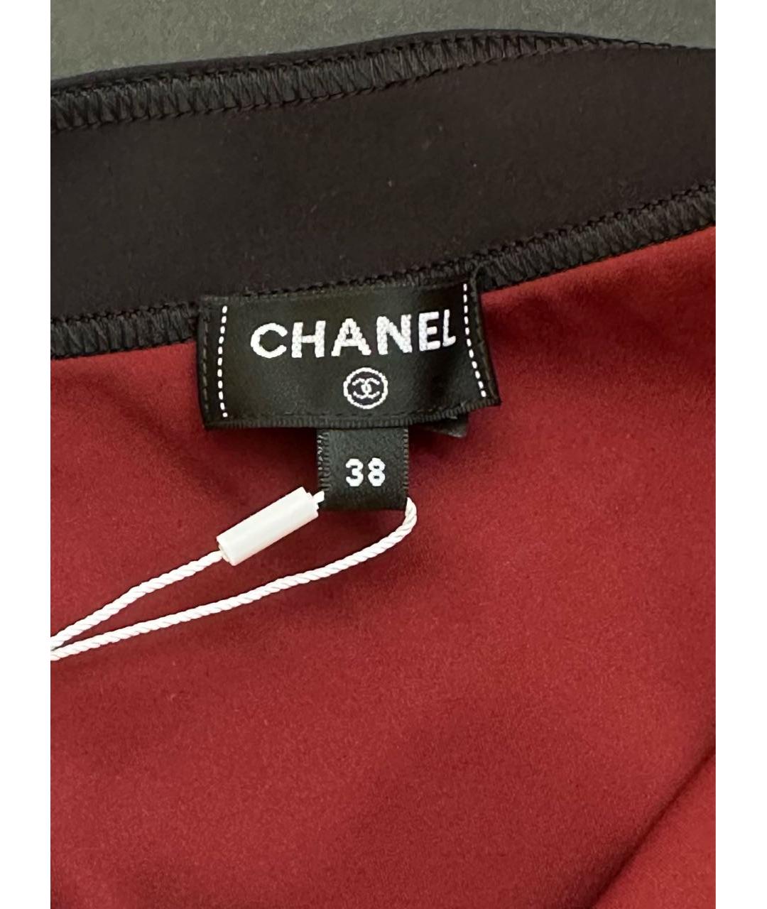 CHANEL Бордовый купальник, фото 4