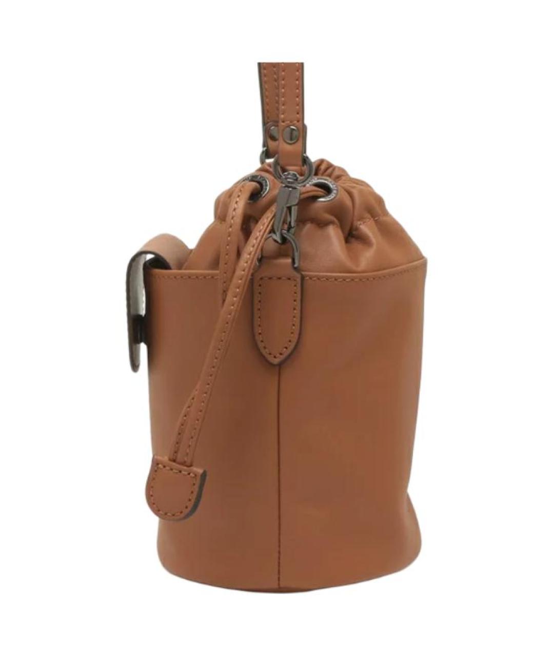 LONGCHAMP Коричневая сумка через плечо, фото 4