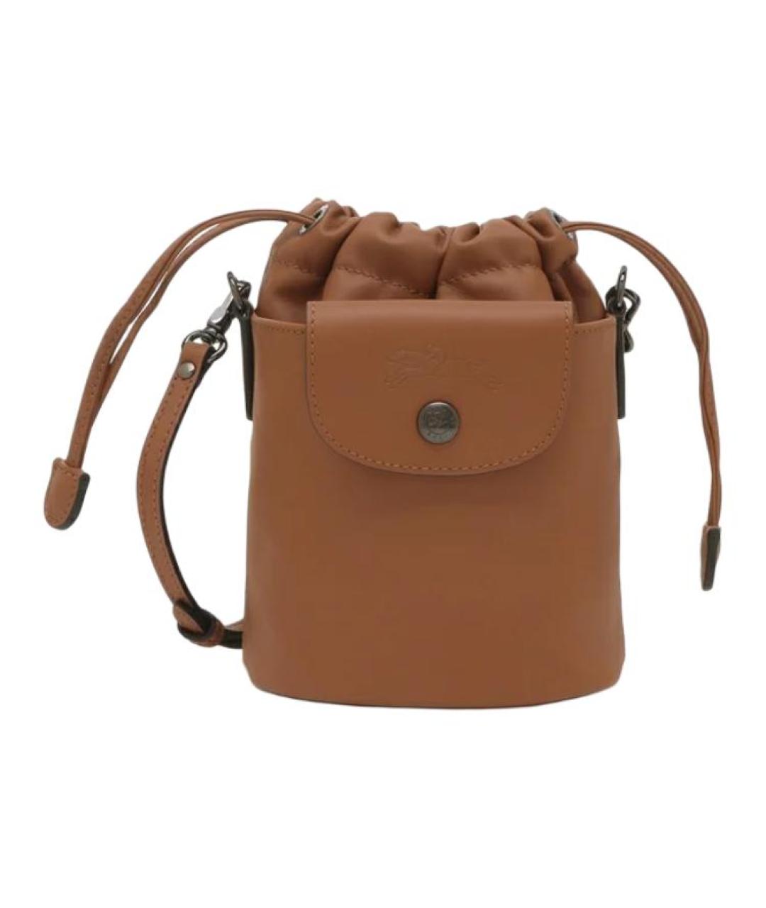 LONGCHAMP Коричневая сумка через плечо, фото 1