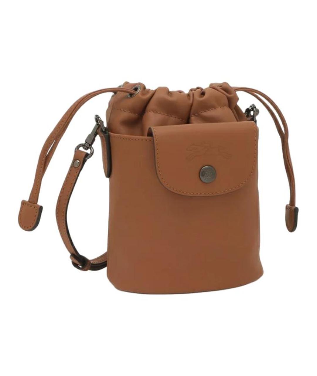 LONGCHAMP Коричневая сумка через плечо, фото 2