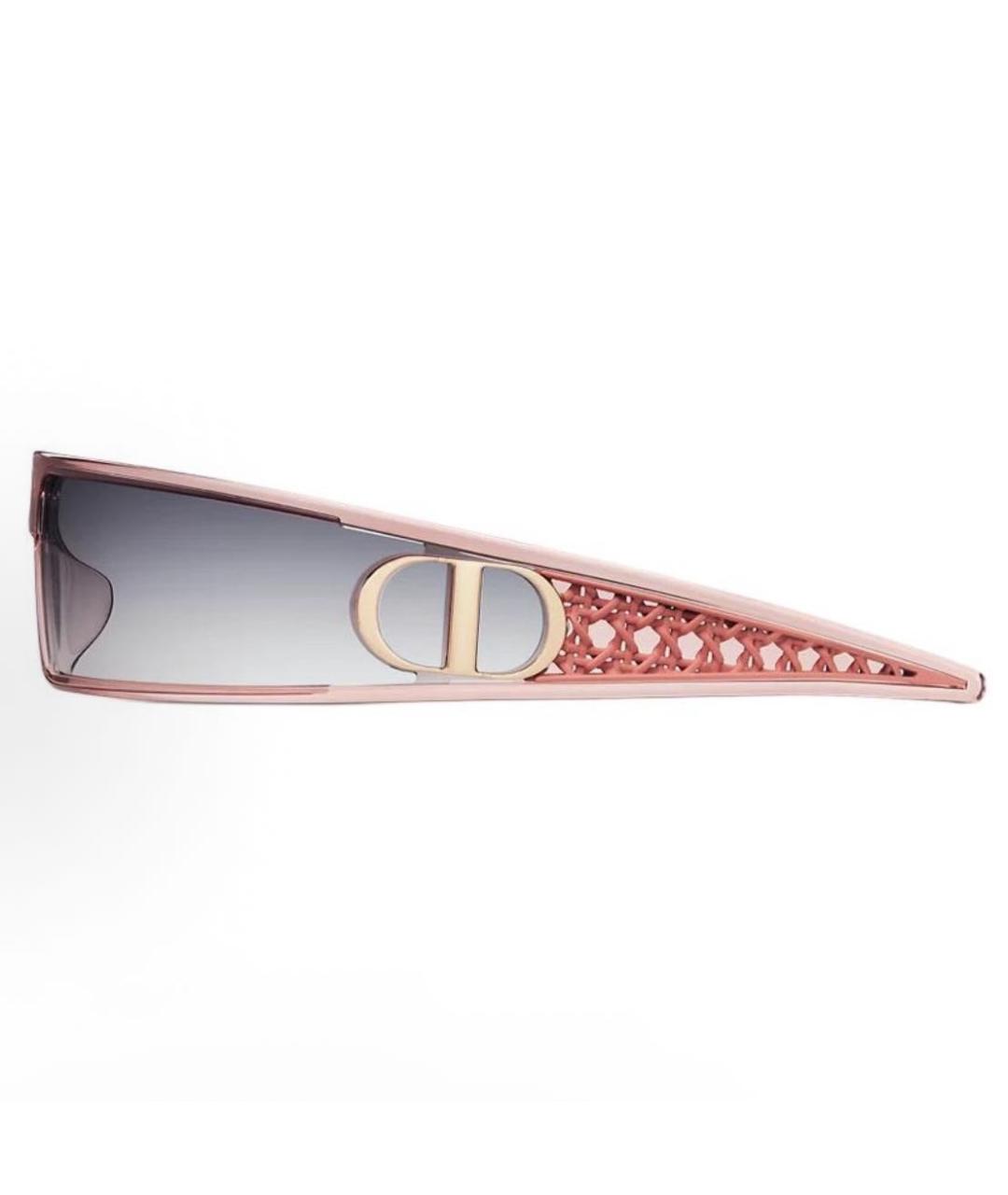 CHRISTIAN DIOR Розовые пластиковые солнцезащитные очки, фото 2