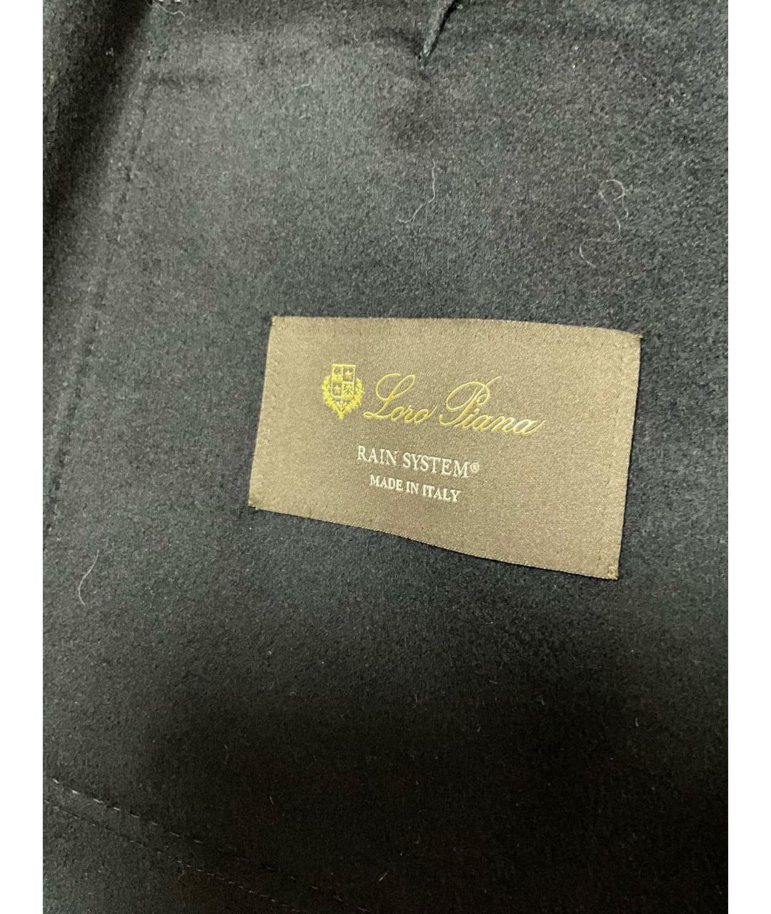 LORO PIANA Синее кашемировое пальто, фото 6